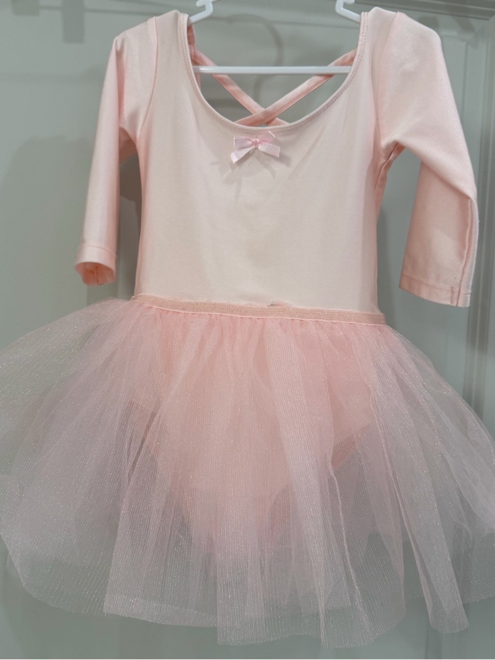 H&M Light Pink Dance Costume for Girl 2/4years